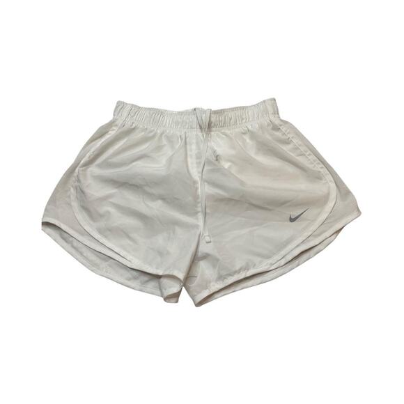 Nike Women’s Size Small White Running Shorts With Liner Inside - Picture 1 of 4